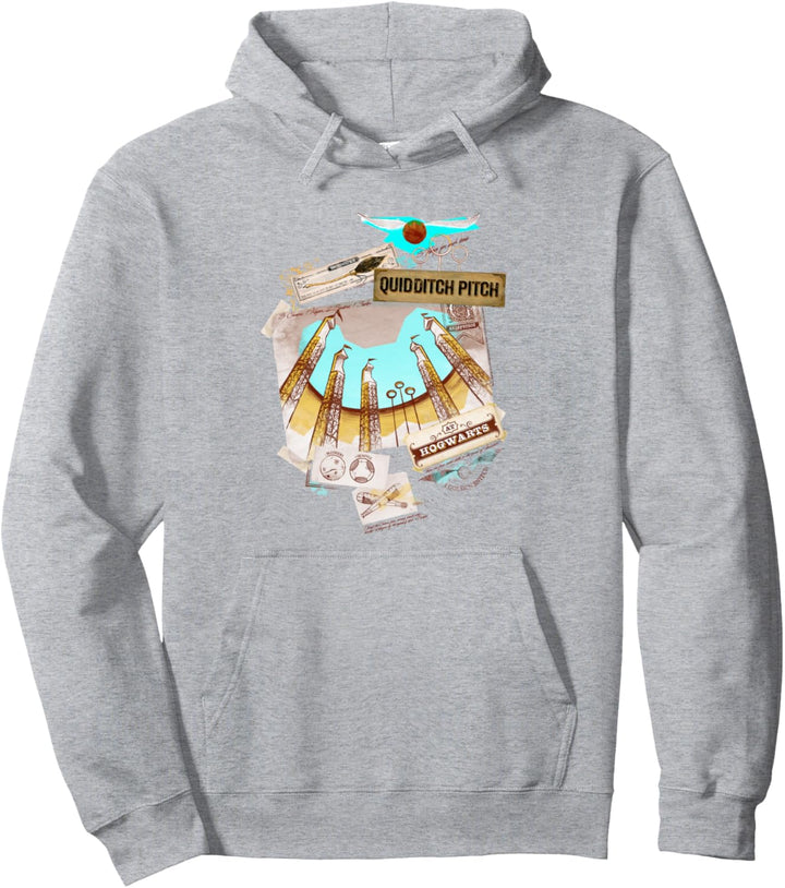 Harry Potter Quidditch Pitch at Hogwarts Pullover Hoodie
