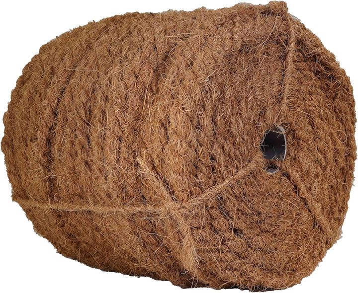 100m reissfestes Dickes Robustes Kokosseil für Bäume - Kordel - Gartenschnur - Rope - ca. Ø 10mm-12m