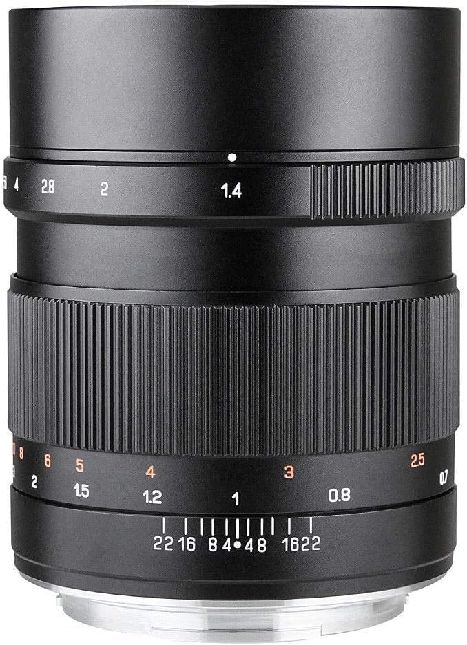 Mitakon Zhongyi Speedmaster 65 mm f/1.4 Objektiv für Fuji GFX Mount Kamera
