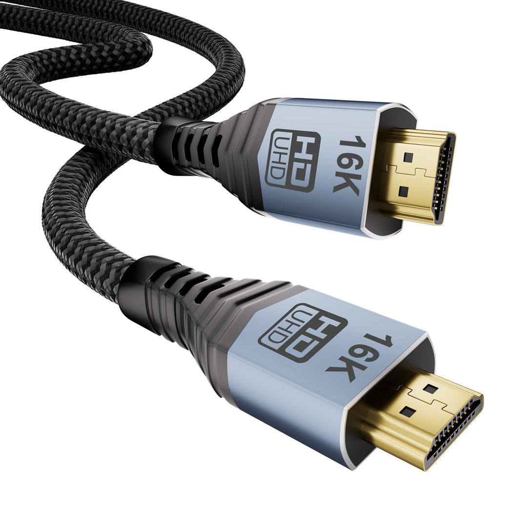 16K 10K 8K HDMI 2.2 Kabel 1.5m, 96Gbps Ultra High Speed HDMI Kabel für PS5 Gaming hdmi 2.1 Kabel 16K
