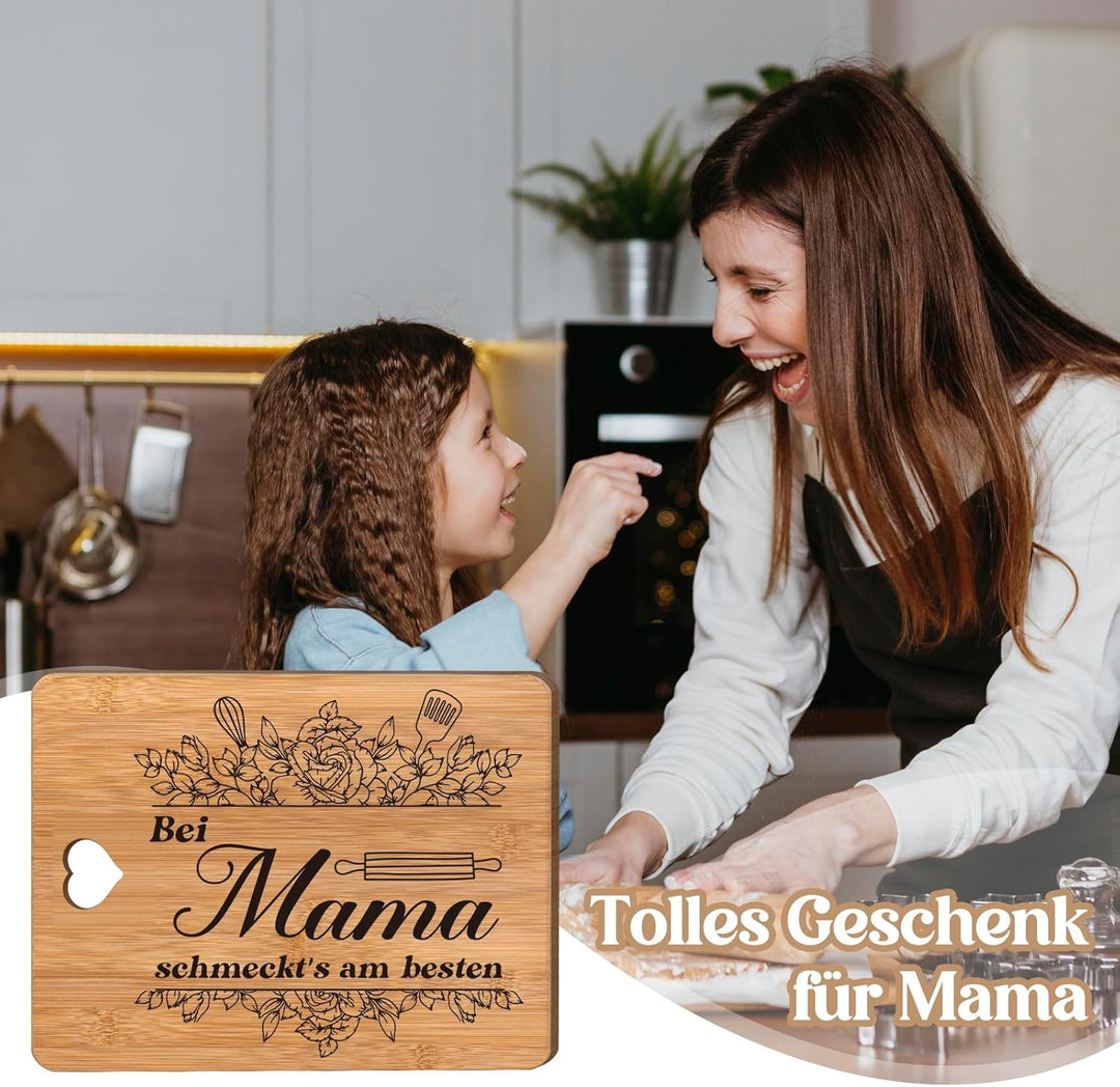 Mama Weihnachtsgeschenke, Geschenke für Mama zum Geburtstag, Geburtstagsgeschenk für Mama - Bambus S