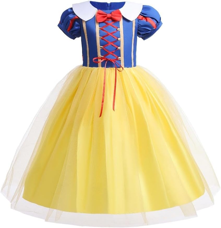 Lito Angels Prinzessin Schneewittchen Prächtiges Kostüm Kleid für Kinder Mädchen (12 Monate bis 12 J