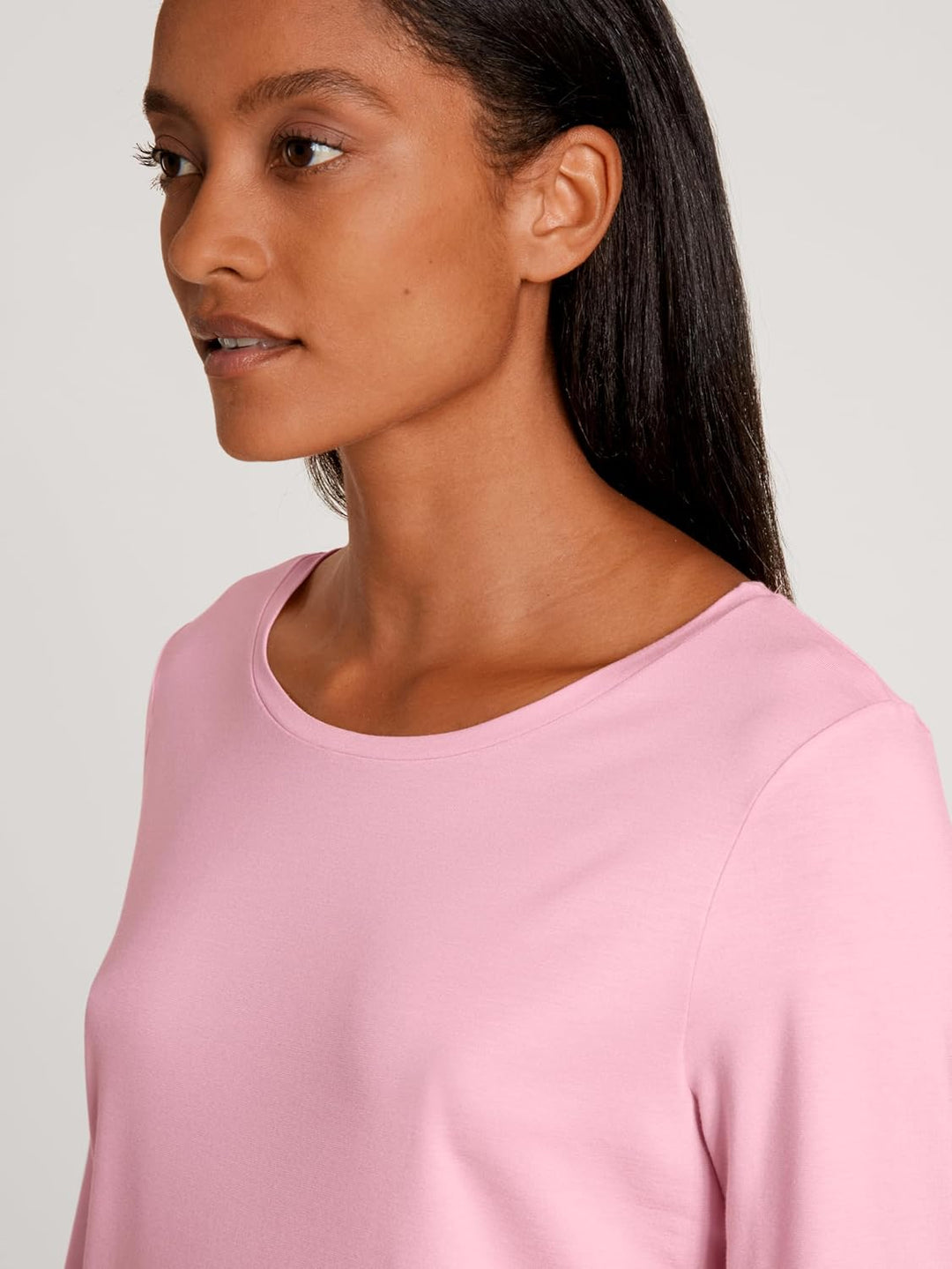 CALIDA Favourites Shirt, 3/4-Arm Damen 32-34 Pink Amethyst, 32-34 Pink Amethyst