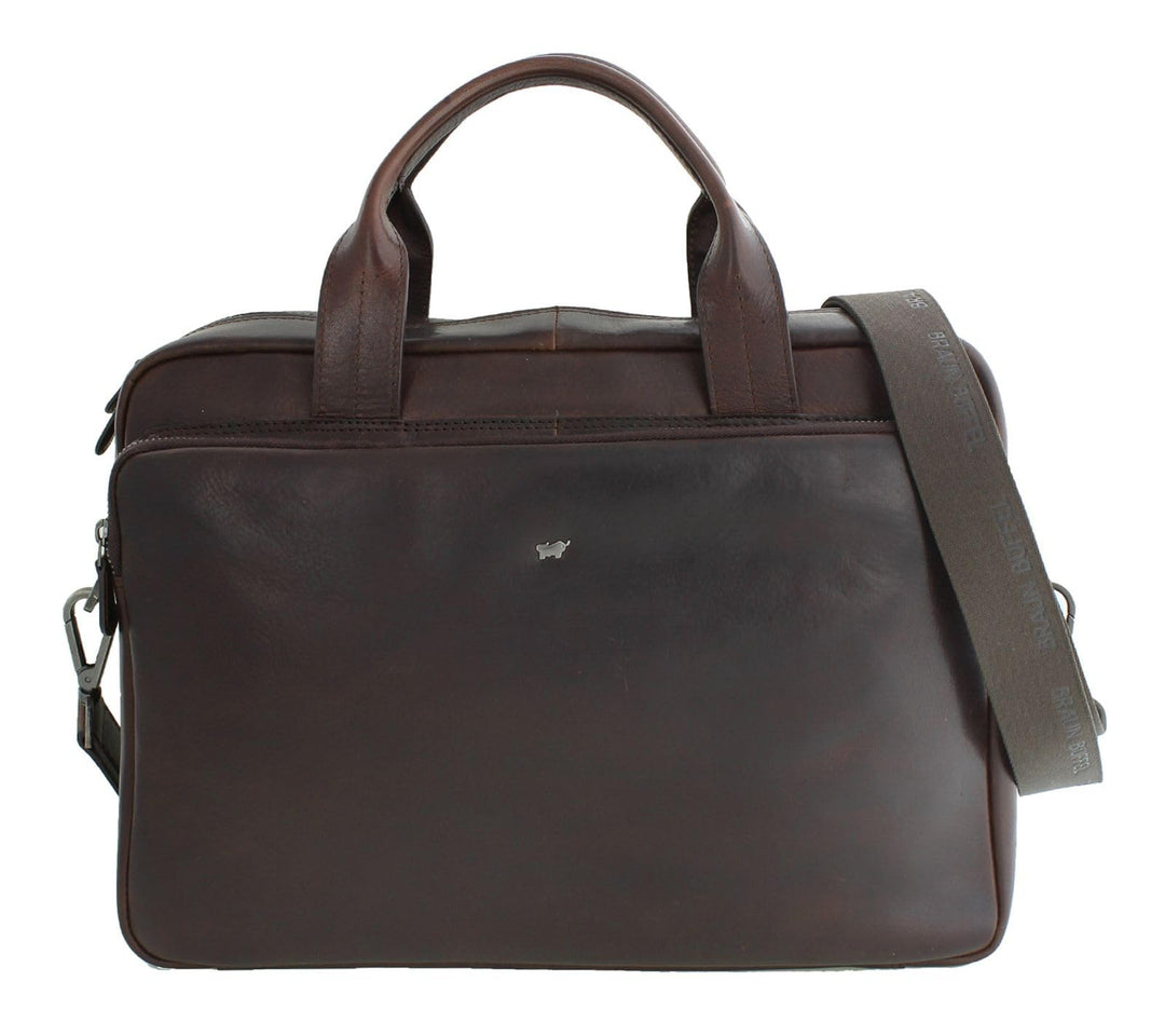 BRAUN BÜFFEL Parma Aktentasche Leder 37 cm Laptopfach