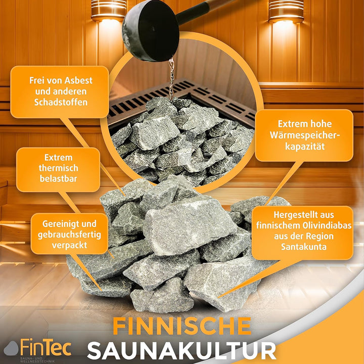 SaunaSteine Grösse 1 20kg