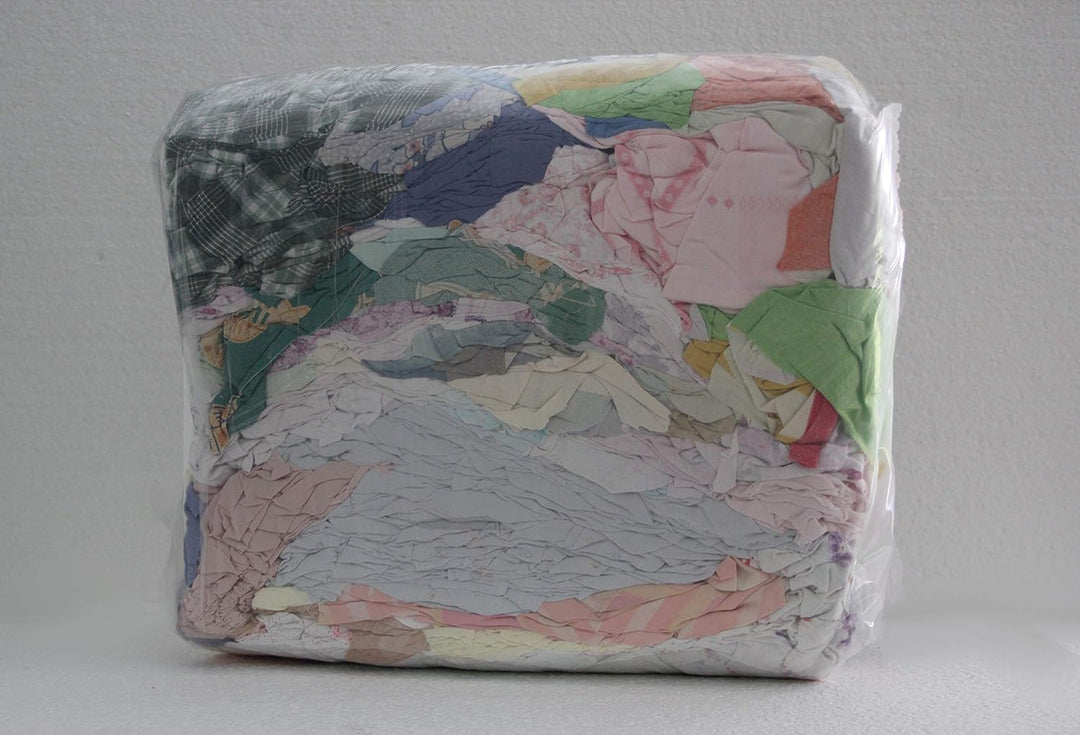 Industrieputzlappen Flanell Bettwäsche bunt, 10 kg