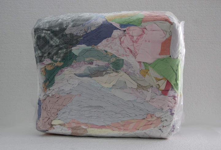 Industrieputzlappen Flanell Bettwäsche bunt, 10 kg