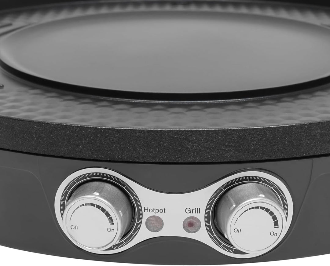 Elektrischer Hotpot Shabu Und Bbq Grill Doppelter Hot Pot Mit Multifunktions Rund Tischgrill Elektro