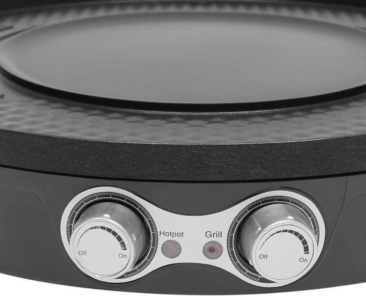 Elektrischer Hotpot Shabu Und Bbq Grill Doppelter Hot Pot Mit Multifunktions Rund Tischgrill Elektro