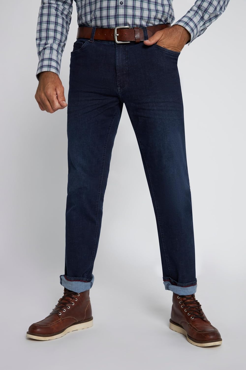 JP 1880 Herren grosse Grössen Übergrössen Menswear L-8XL Jeans, FLEXNAMIC®, Denim, Straight Fit 7228