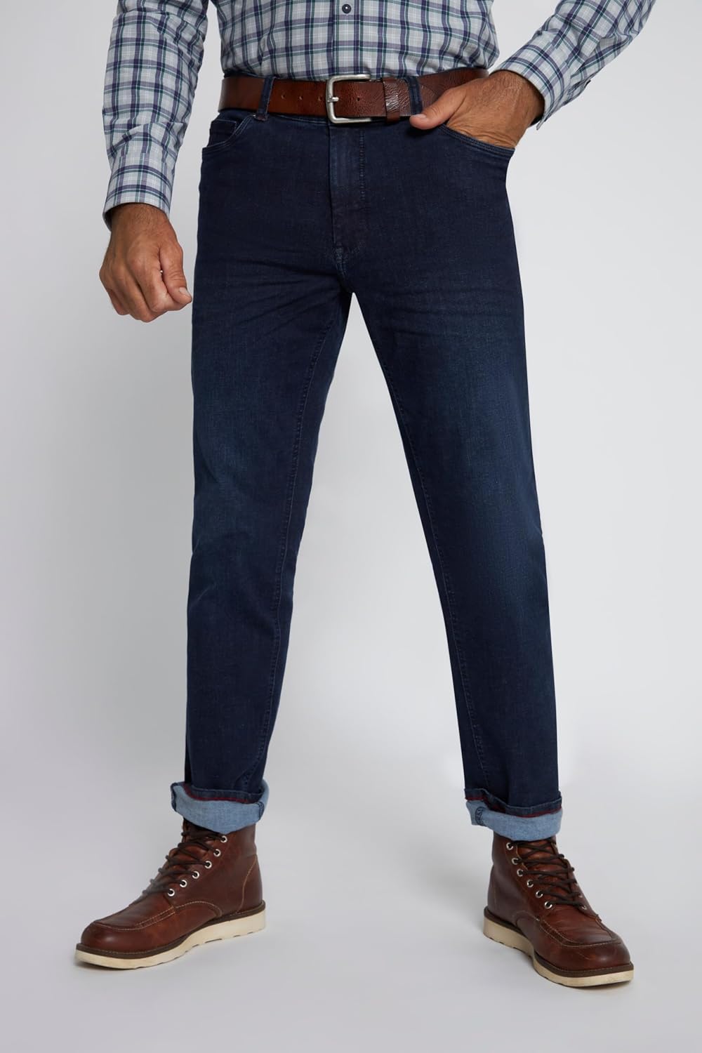 JP 1880 Herren grosse Grössen Übergrössen Menswear L-8XL Jeans, FLEXNAMIC®, Denim, Straight Fit 7228