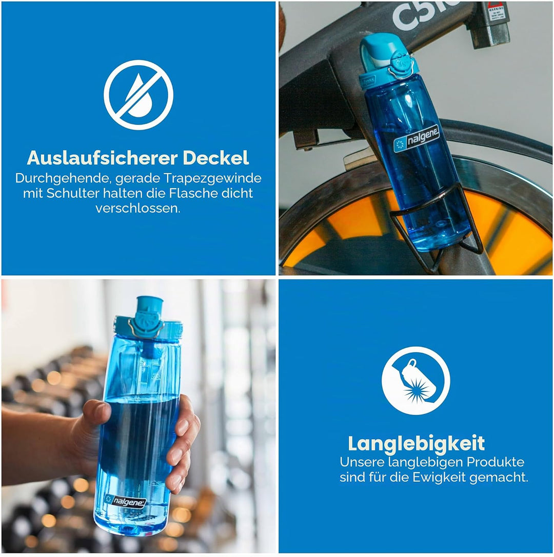 Nalgene OTF Sustain Trinkflaschen Blau 0,65 L, Blau
