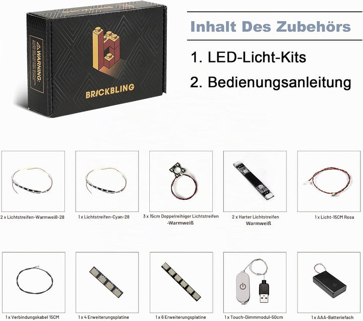 Led Licht Set Kompatibel mit Lego 101 Dalmatians Puppy 43269 (Kein Modell), Dekorationsbeleuchtungss