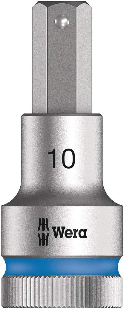 Wera 05003996001 Zyklop Innensechskant Bitnüsse Belt C 2 mit Haltefunktion, 1/2“-Antrieb, 6-teilig