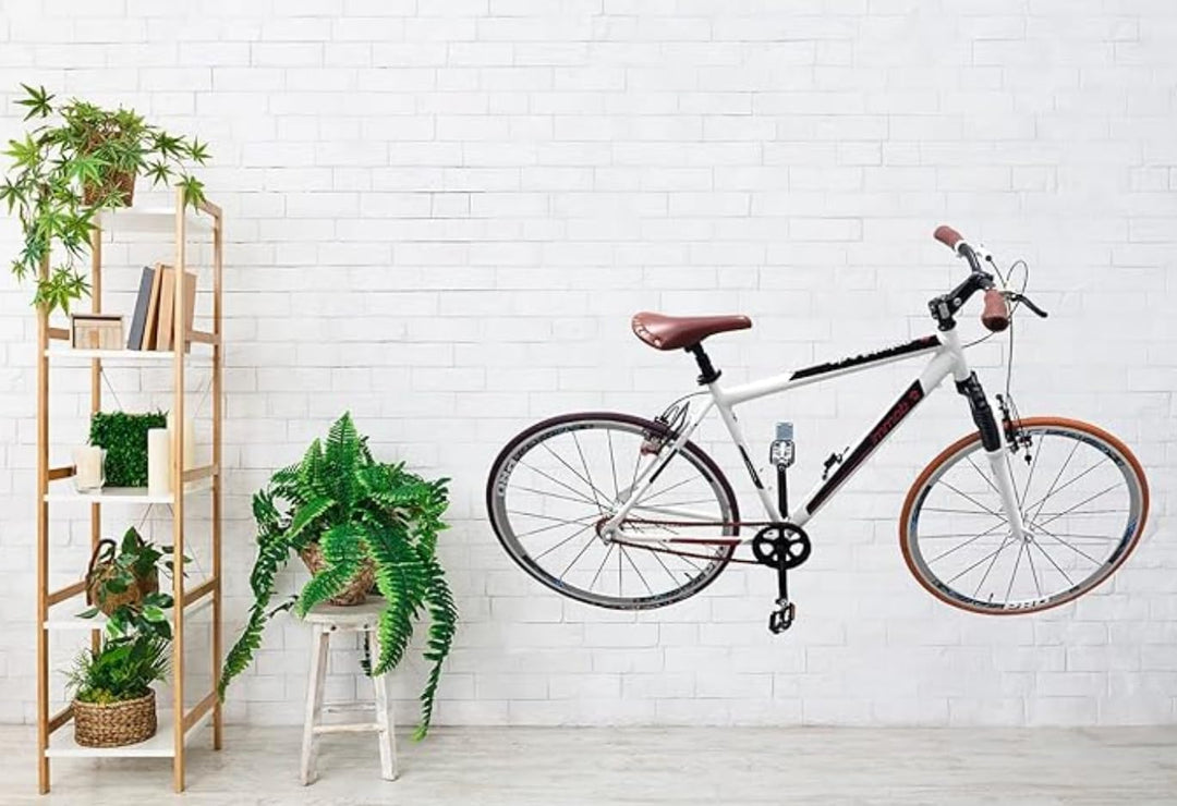 POINT Fahrrad Wandhalter (Pedalaufhängung), inkl. Bef. Material, doppelpack Wandhalter Paar, Wandhal
