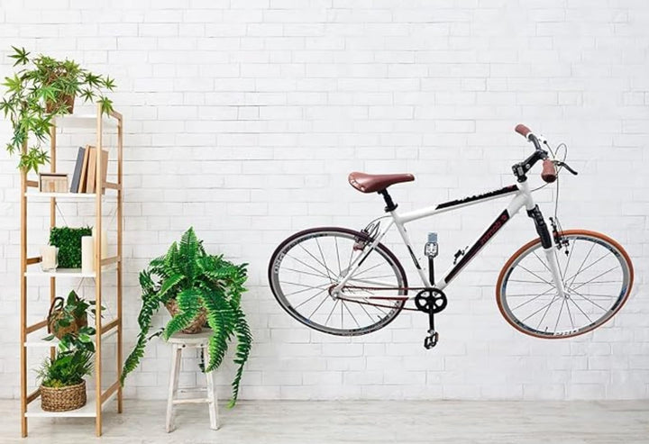 POINT Fahrrad Wandhalter (Pedalaufhängung), inkl. Bef. Material, doppelpack Wandhalter Paar, Wandhal