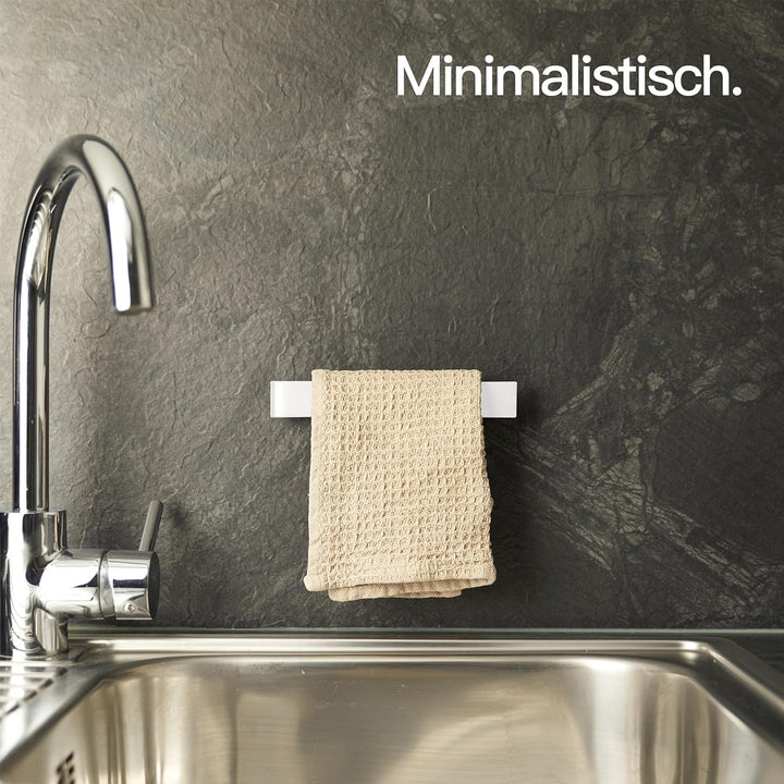 Designfabrik Hamburg Spültuchhalter | Spüllappenhalter ohne Bohren | Lappenhalter Spülbecken selbstk