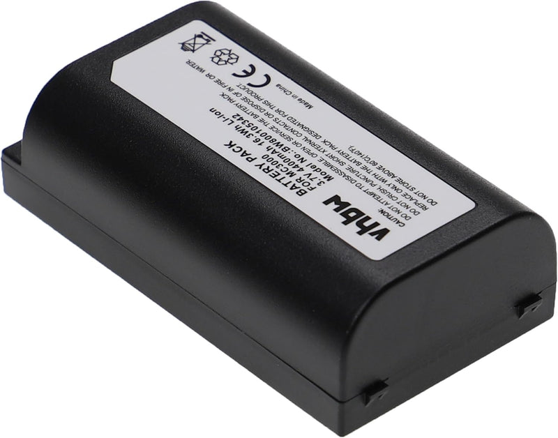 vhbw Akku 4400mAh (3.7V) kompatibel mit Barcode Scanner Symbol MC3000S, MC3070, MC3070 Laser, MC3090