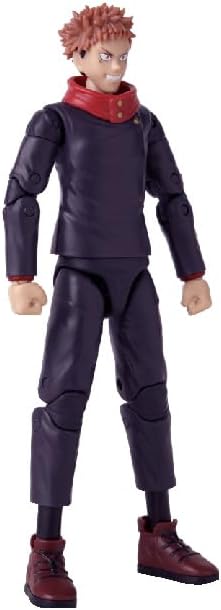 BANDAI - Anime Heroes - Jujutsu Kaisen - Action Figur 17 cm - Itadori Yuji Black Flash-Version- Gele