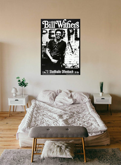 Bill Withers - Still Bill, Offenbach & Frankfurt 1972 » Konzertplakat/Premium Poster | Live Konzert