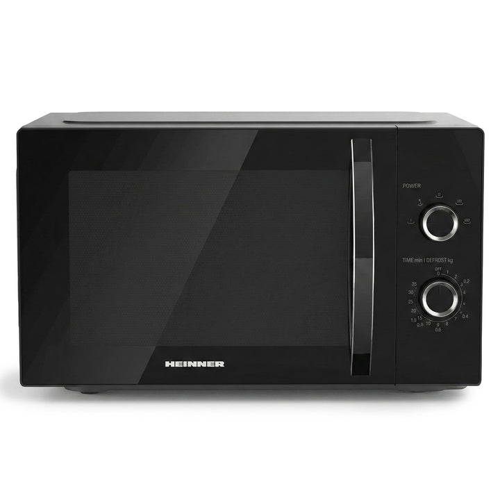 HMW‑MD25MBK Mechanischer Mikrowellenherd, 25 l, 800 W Aufsatz-Mikrowelle mit 5 Leistungsstufen, Time