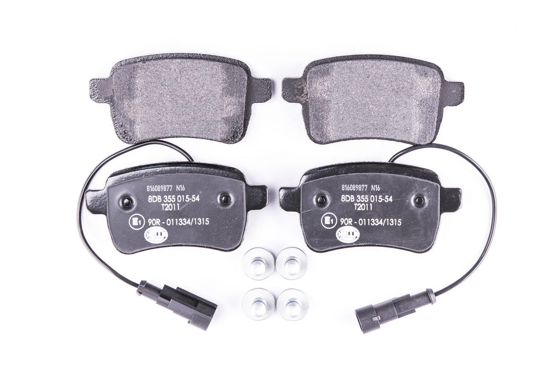HELLA PAGID 8DB 355 015-541 Bremsbelagsatz - T2011 - Dicke/Stärke: 17.8mm - mit integriertem Verschl