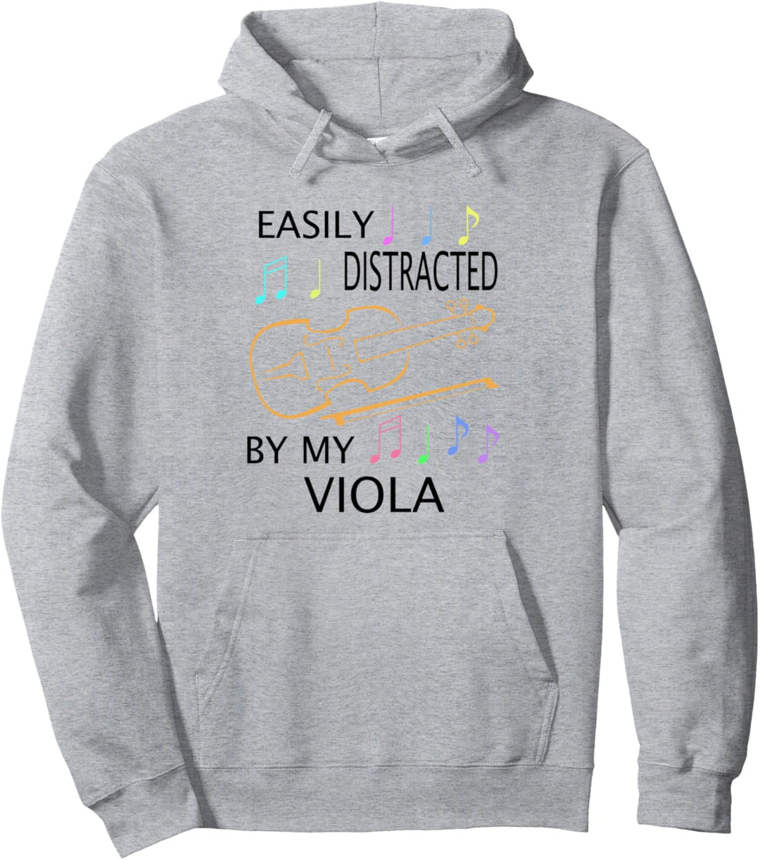 Bratschist Bratsche Musiker Orchester Musik Noten Pullover Hoodie