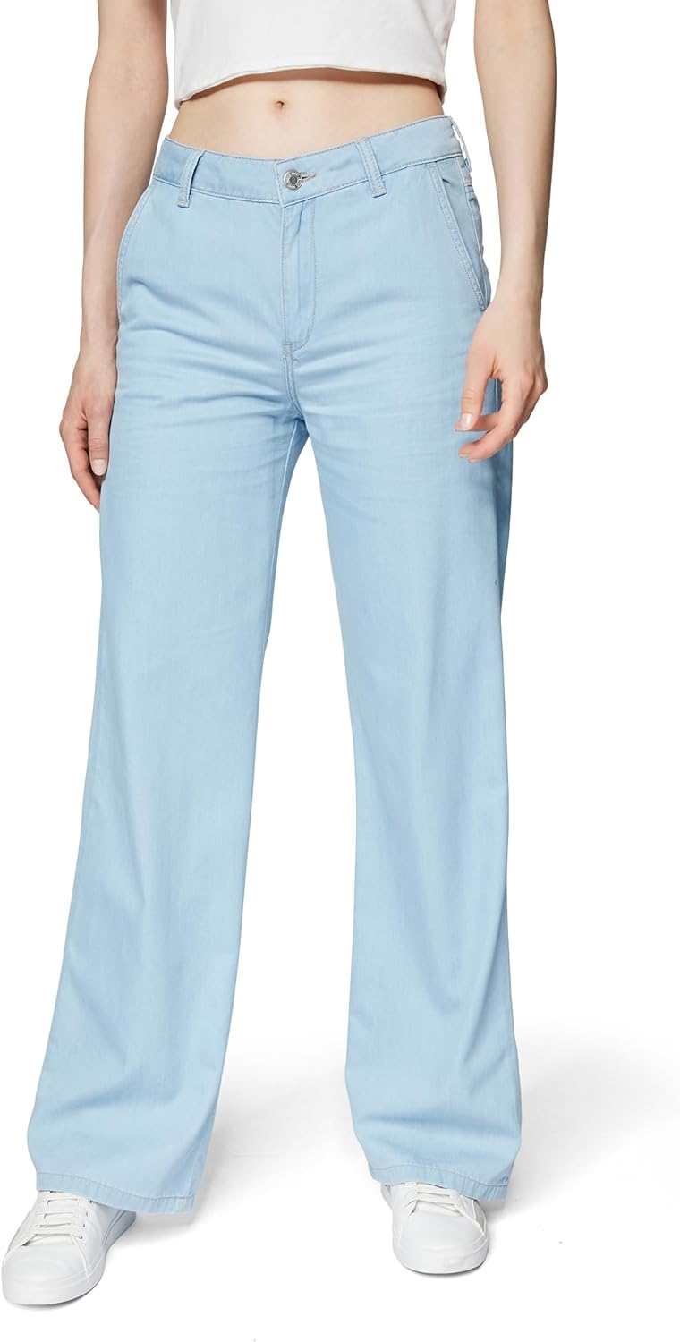 Mavi Damen Miracle Jeans 24W / 28L Blau, 24W / 28L Blau