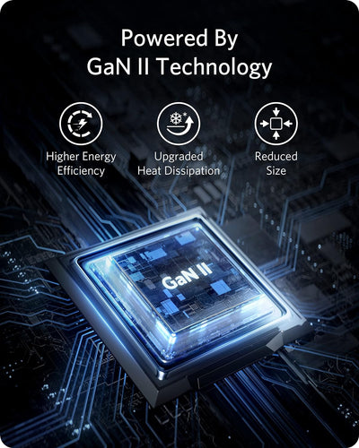 Anker Nano II 45W USB-C Ladegerät Netzteil Schnellladeleistung, GaN II Tech, Kompatibel mit MacBook