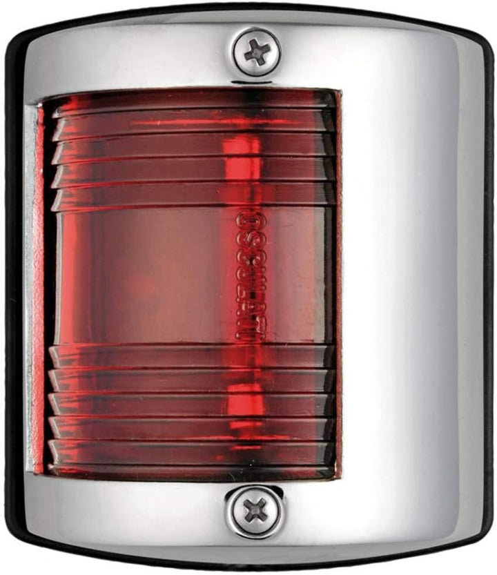 Osculati Utility 85 Navigationslicht VA-Stahl/112,5° rot