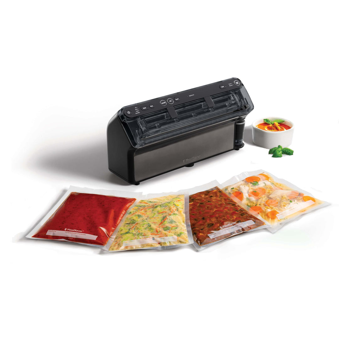 FoodSaver Elite All-in-One Liquid+ Vakuumiergerät | Hält Lebensmittel bis zu 5x länger frisch* | Vak
