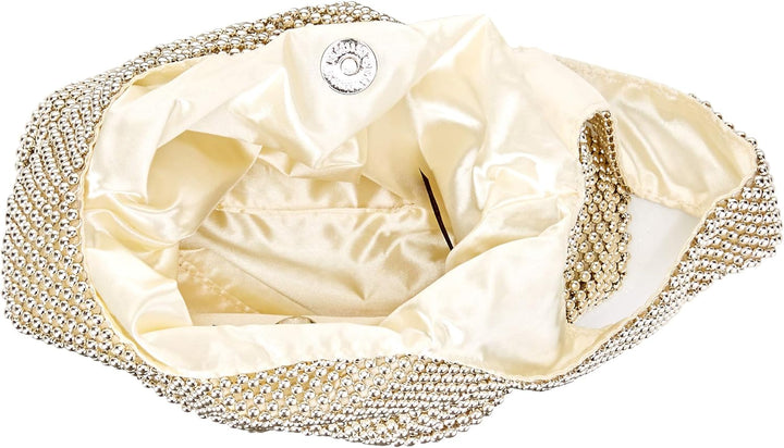 Jessica McClintock Logan Ball Mesh Evening Pouch Logan, Ball, Netzstoff, Abend-Tasche Lt Gold, Lt Go