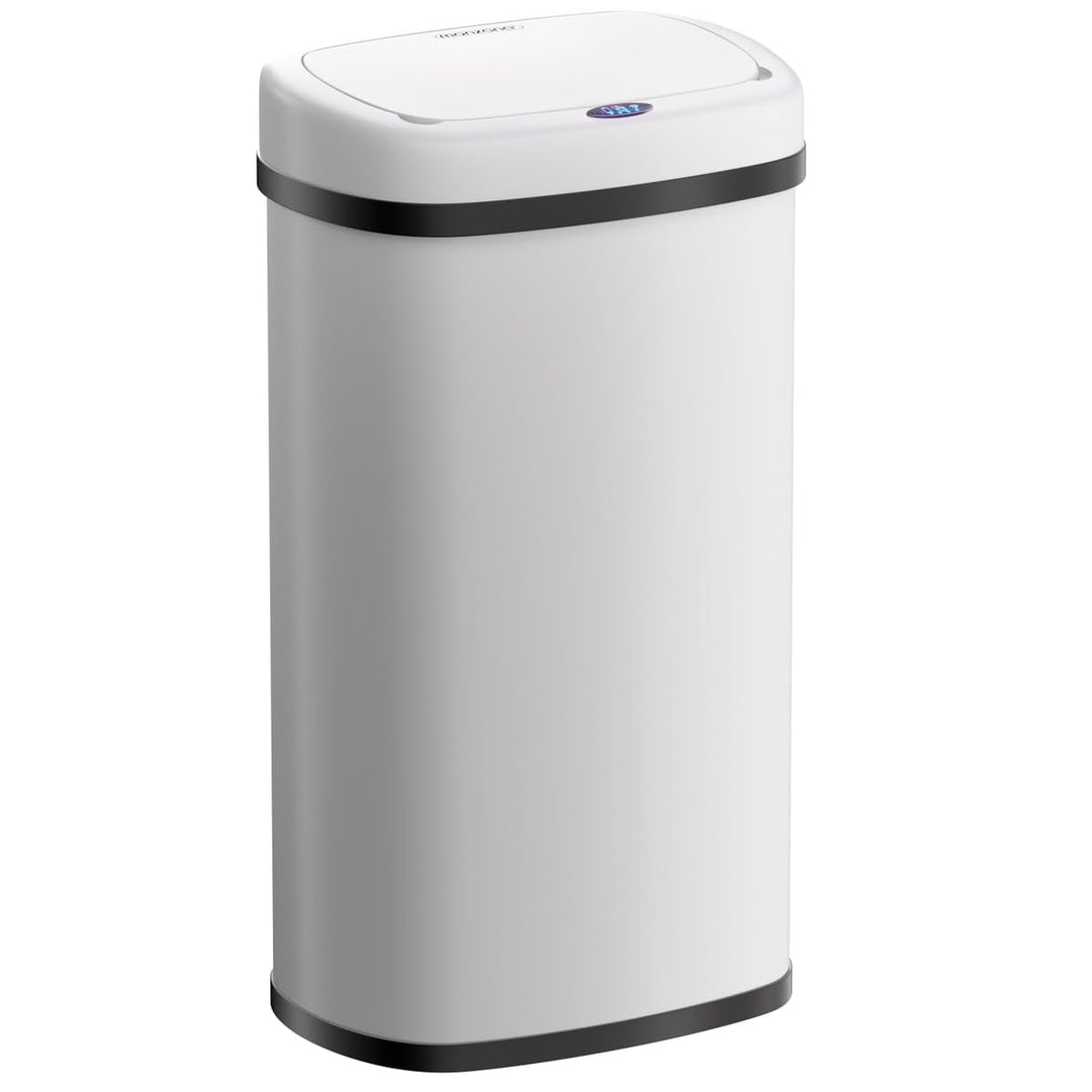 Monzana® Sensor Mülleimer Küche 58 L Automatik mit Bewegungssensor Soft-Close-Deckel Wasserdicht USB