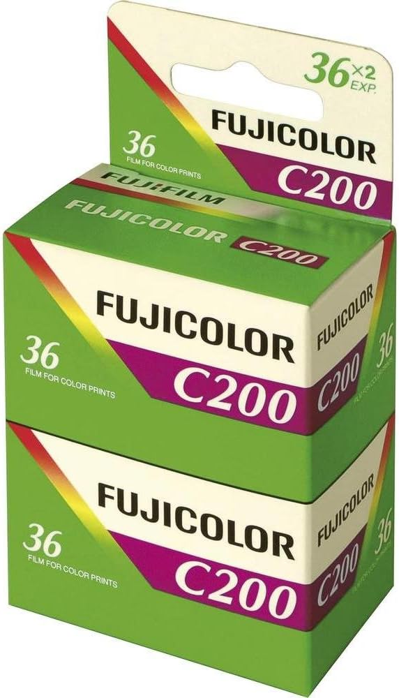 Fuji 200-135 Color Negativfilm (36-Aufnahmen, 2-er Pack)