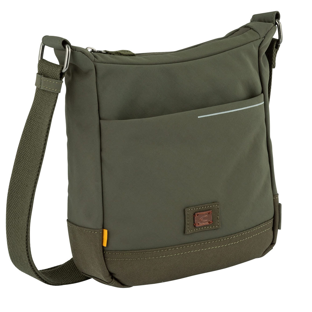 camel active Herren City Bb5 Umhängetasche 22,0 x 10,0 x 25,0 Khaki, 22,0 x 10,0 x 25,0 Khaki