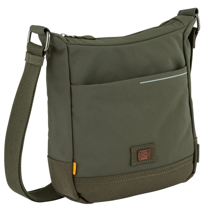 camel active Herren City Bb5 Umhängetasche 22,0 x 10,0 x 25,0 Khaki, 22,0 x 10,0 x 25,0 Khaki