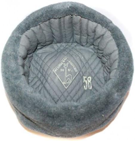 RUSSIANSTORE Ushanka-Mütze aus natürlicher Wolle, Original der Sowjetischen Zeit, russische Armee, v