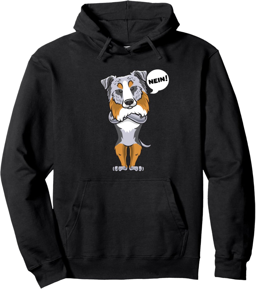 Sturer Australian Shepherd Hund lustig Hundefan Pullover Hoodie