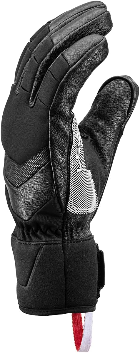 LEKI Griffin Pro 3D Handschuhe Skihandschuhe Fingerhandschuhe 7 Schwarz, 7 Schwarz