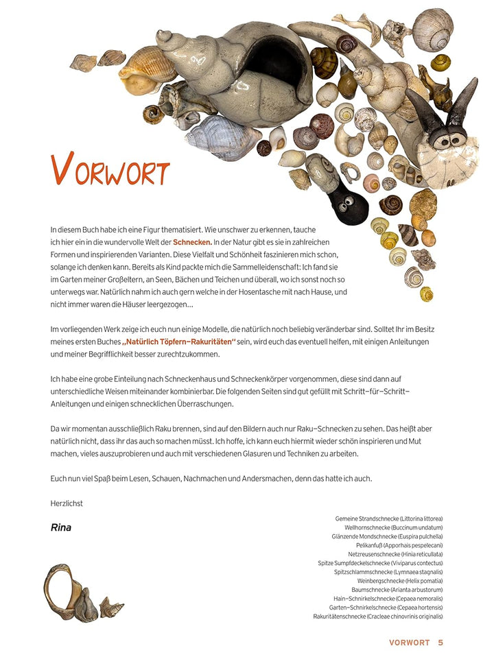 Natürlich Töpfern - Archischnecktur, Schritt-für-Schritt-Anleitungen, über 250 Bilder, Taschenbuch