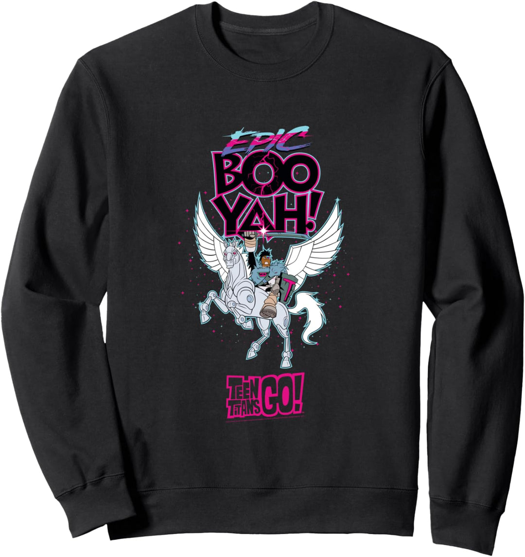 Teen Titans Go Epic Boo Yah Sweatshirt