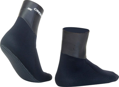 Cressi Sarago Socks (3 or 5mm) - Neopren Thermoschuhe 3 or 5mm, für Erwachsene Unisex 3 mm Schwarz L