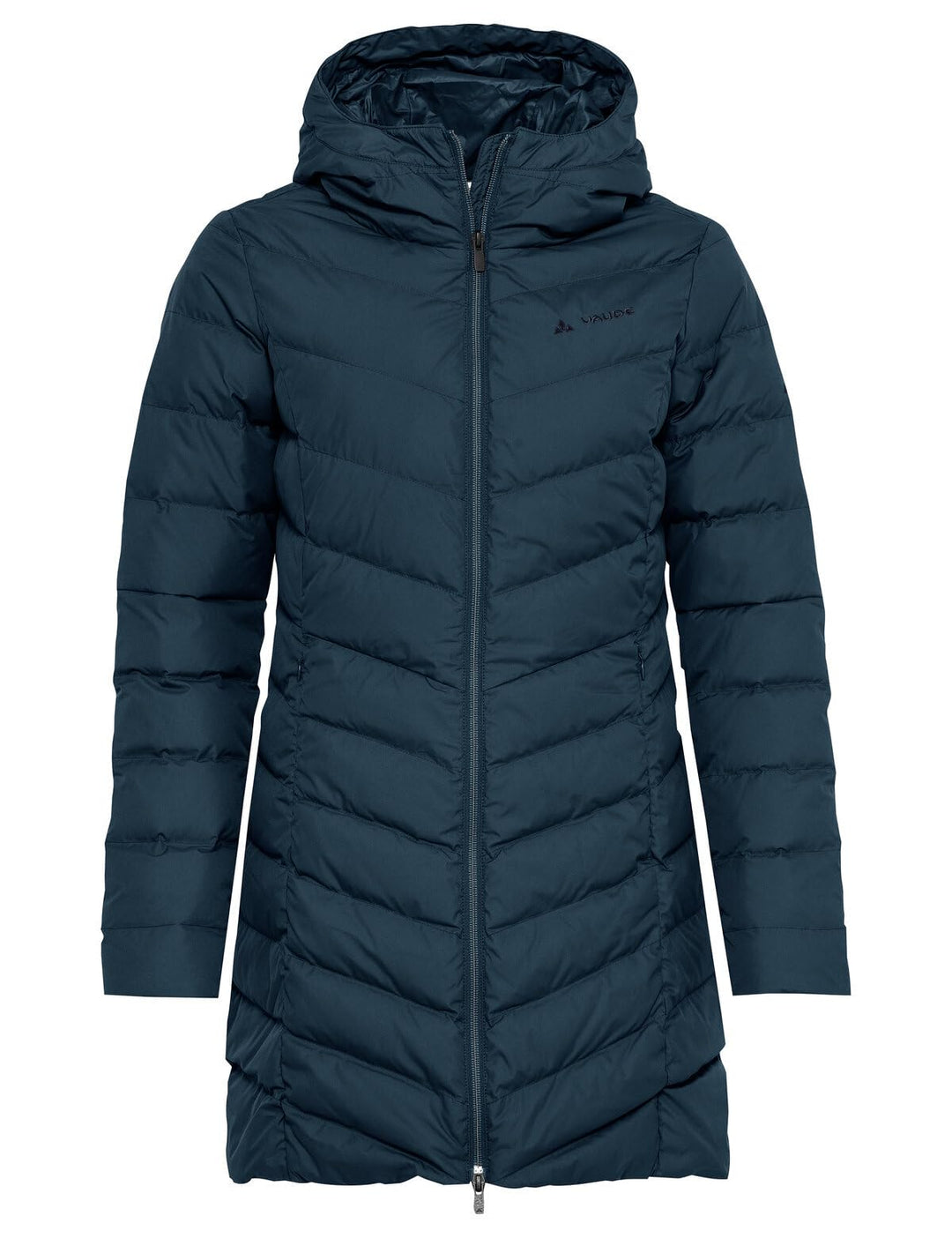 VAUDE Damen Annecy Daunenjacke 44 dark sea uni, 44 dark sea uni