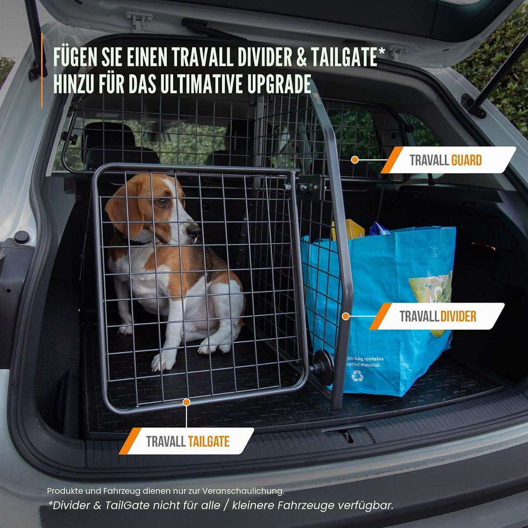 Travall Hundegitter Trenngitter &amp; Heckgitter Set Für VW Tiguan (2016-2024) SUV Fahrzeugspezifischer