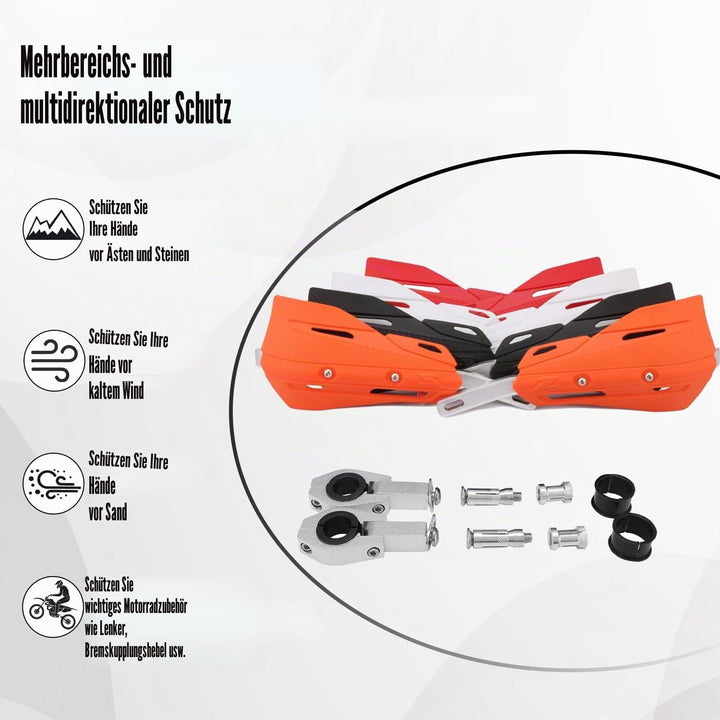 Universal Handschutz red, red