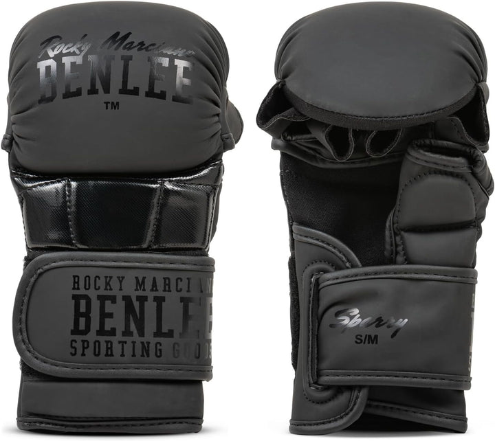 BENLEE MMA-Trainingshandschuhe aus Kunstleder (1Paar) SPARRY L/XL, Black