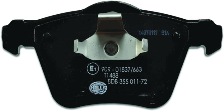 HELLA PAGID 8DB 355 011-721 Bremsbelagsatz - T1488 - Dicke/Stärke: 19.1mm - Bremssystem: Teves - nic