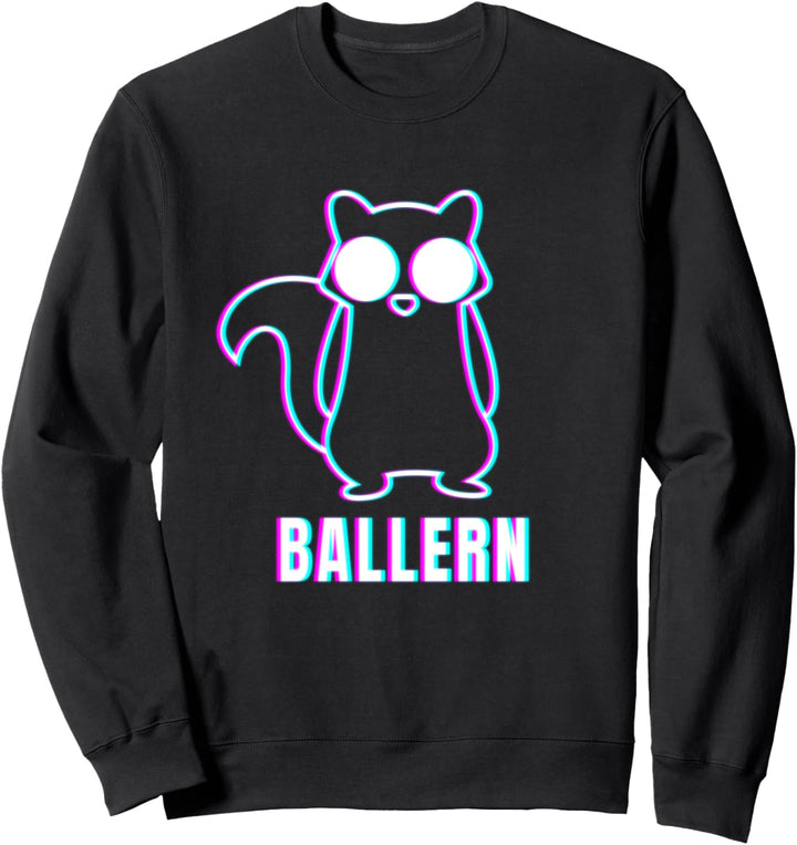 Ballern Techno Rave EDM Hardtekk Raver Sweatshirt
