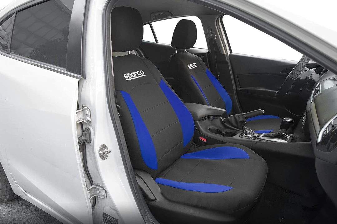 Sparco Strada ABDECKUNGSSET SCHWARZ/BLAU
