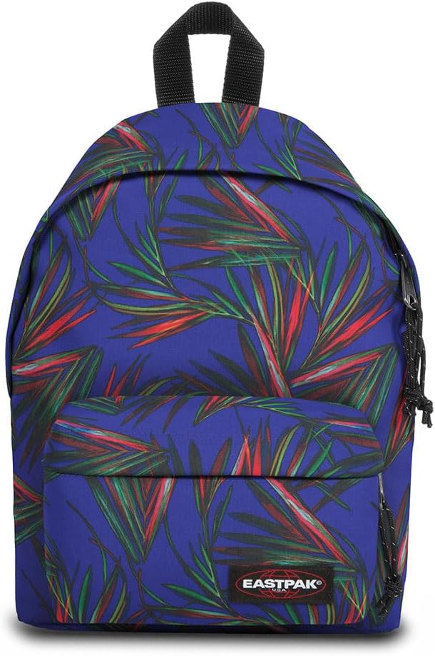 EASTPAK Orbit Rucksack, 33.5 x 23 x 15 cm, 10 L - Brize Palm Navy (Blau) Einheitsgrösse Brize Palm N